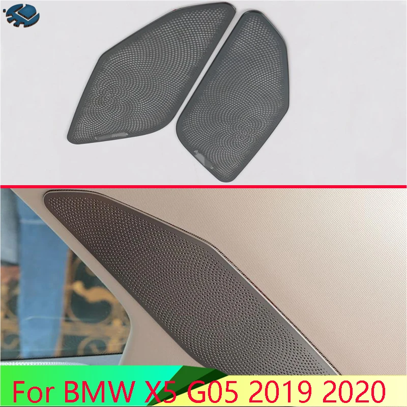 

Автомобильные аксессуары для BMW X5 G05 2019 2020, капот из нержавеющей стали с клаксоном для воздуховыпускного отверстия с обеих сторон багажника