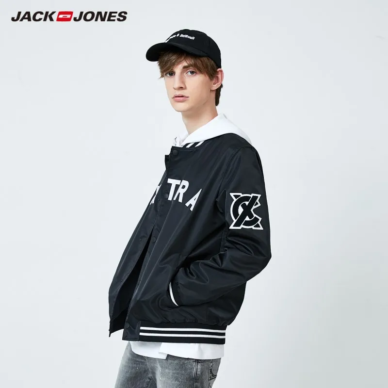 JackJones Men's Spring Casual Baseball Collar New Fashion Jacket Menswear| 219321549 | Мужская одежда