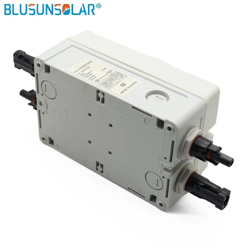 

1 pcs/lot hot selling high function Solar Electrical DC Isolator Switch with 2 pairs SOLAR PV Connectors for Solar Power System