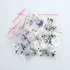 100 шт NTC Термистор резистор набор NTC-MF52AT MF52 NTC MF52E 1K 2K 3K 4,7 K 5K 10K 20K 47K 50K 100K +-5% 3950B 3950 10 Значение * 10 шт