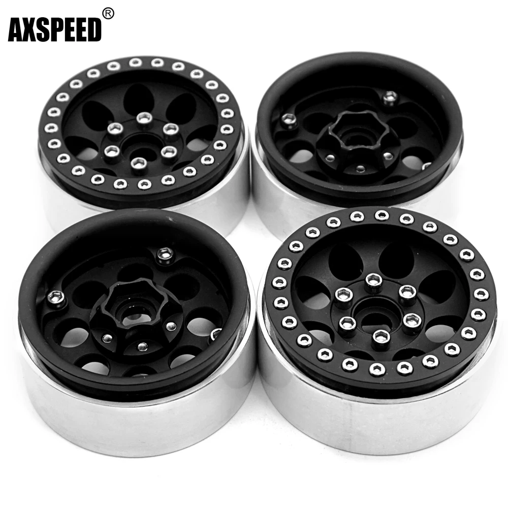 

Колесные диски YEAHRUN из алюминиевого сплава, 1,9 дюйма, для 1/10 RC Crawler Axial SCX10 90046 CC01 RC4WD D90 F350 90034