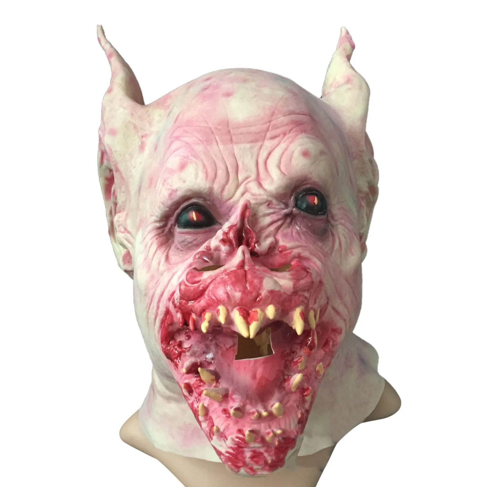 

Creepy Halloween Mask, Smiling Demons, The Evil Cosplay Props, Horror Holiday Party Decoration 2021 festival Gift маска, masque