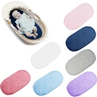 1 шт. люльки листы Минки Dot Простыня из супер мягкой дышащей гибкий для колыбели большая корзина велосипеда и люлька матрас