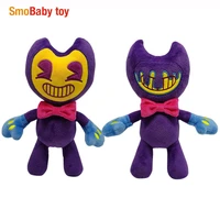 2pcslot new bendy doll the ink machine plush toys soft stuffed thriller game peluche toy for children great gifts