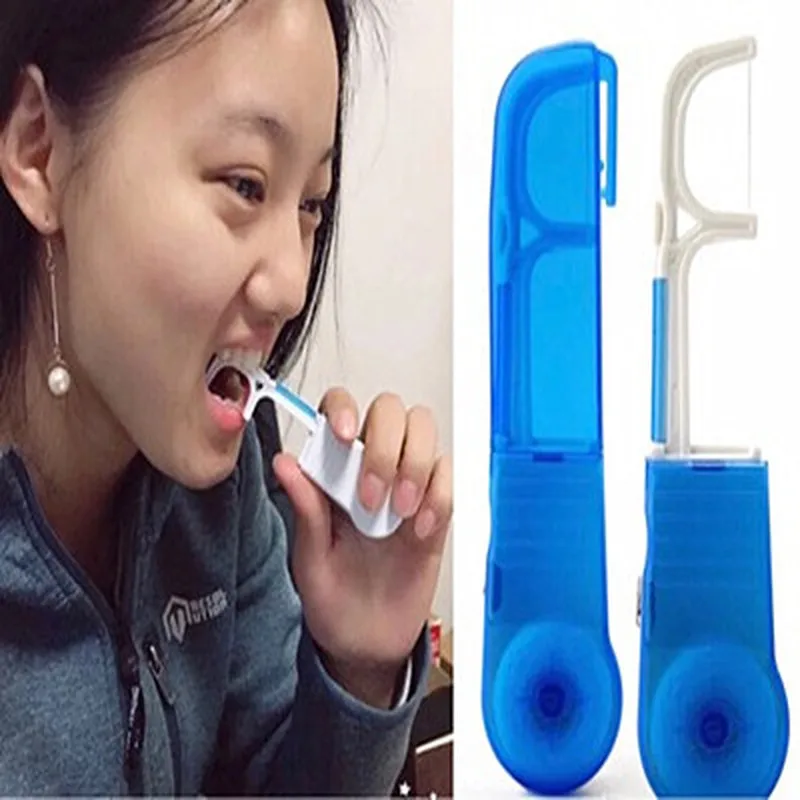 Выдерживающие погружение до 30 метров зубной для Флоссер встроенный золотник