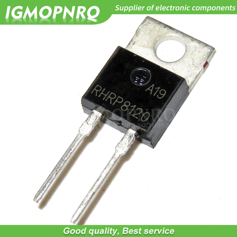 10 шт./лот RHRP8120 TO220-2 8A 1200V быстрое восстановление диода новый оригинальный |