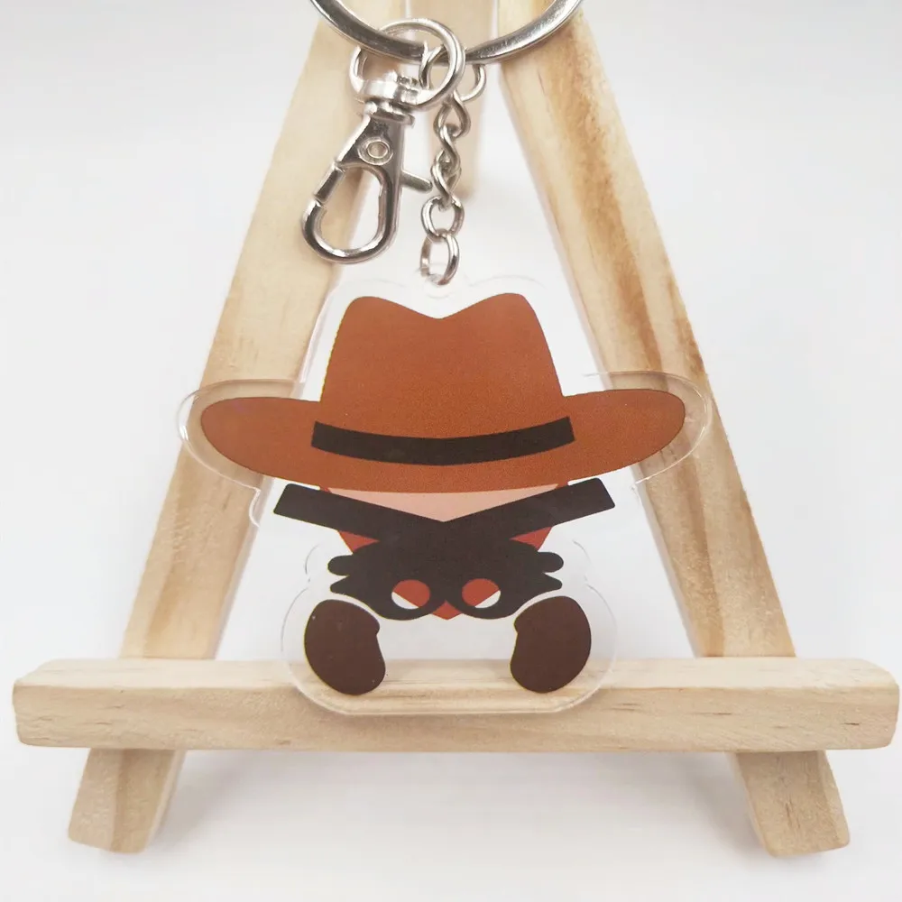 

Red Dead Redemption 2 Redemption Big Cousin 2 Game Peripheral Doll Acrylic Keychain Car Pendant Mobile Phone Bag Ornament