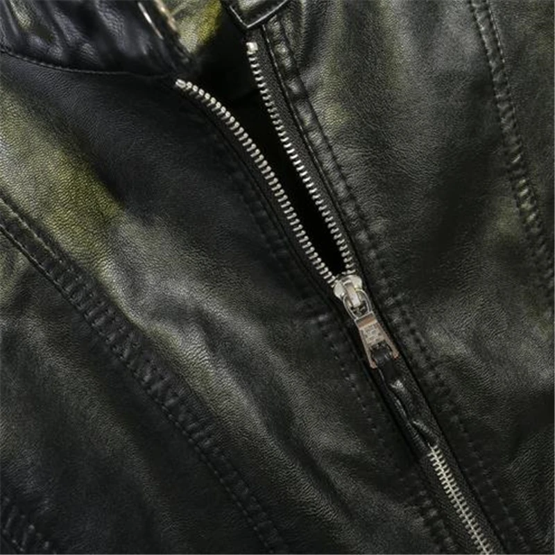 

Female Fall Oversize Leather Jacket Pu Motorcycle Jacket Leather Veste Pu Coat Lady Coats Woman Spring Plus Size Pu Slim Jackets