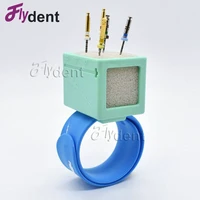 dental endo files cleaning stand plastic holder autoclave sterilizer case burs for oral care tools