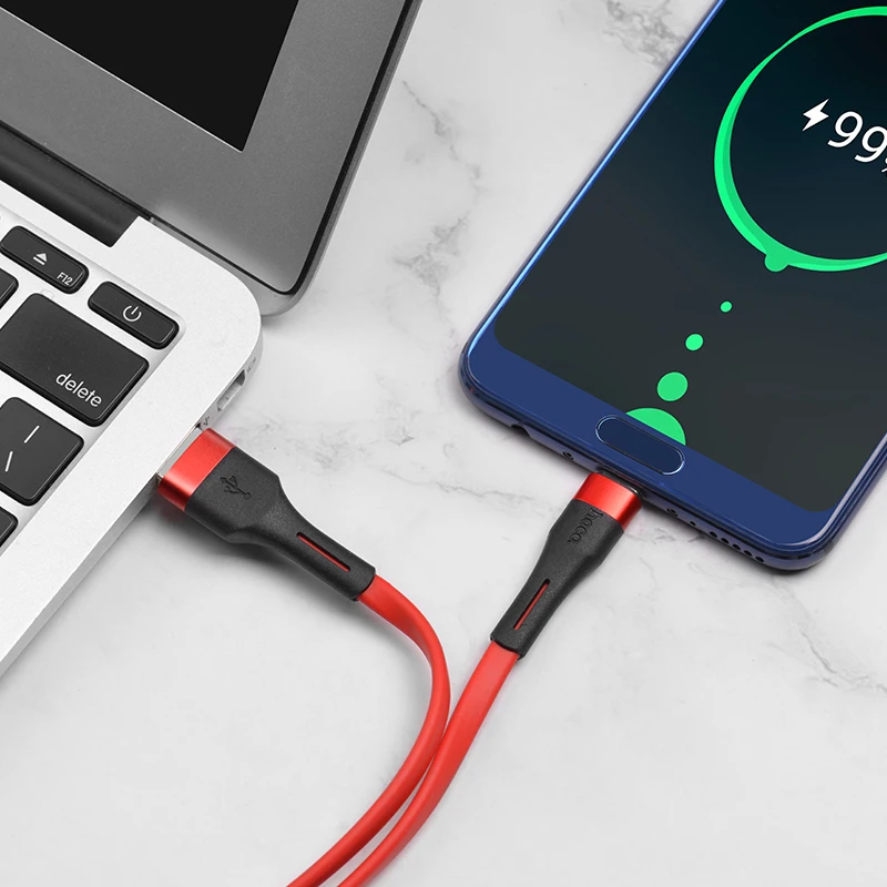 Беспроводное зарядное устройство HOCO X34 кабель с разъемом USB Type C для Samsung S10 S9 S8 A50