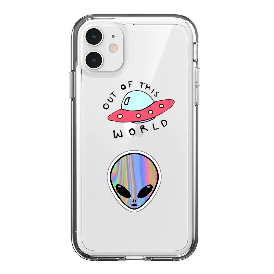 Роскошный прозрачный крутой силиконовый чехол для iPhone X XS 11 Pro Max XR SE 2 мягкий iphone 6 7