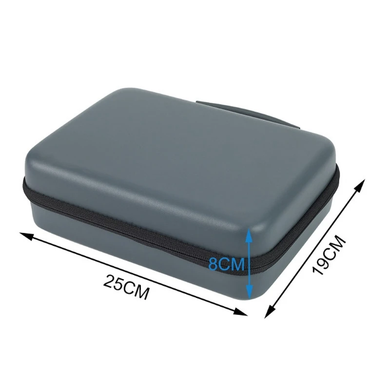 

Hard EVA Carrying Case for PS5, Game Console Travel Storage Box Hand Bag Protector Cover for Wireless Controllers