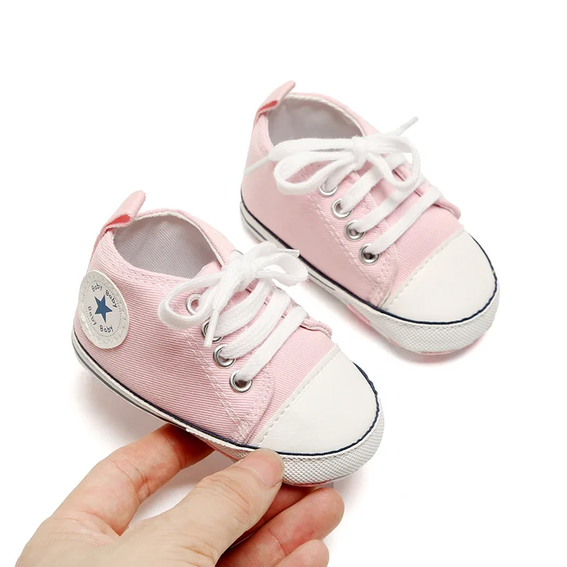 Детские кроссовки парусиновая обувь однотонная детская из искусственной кожи с