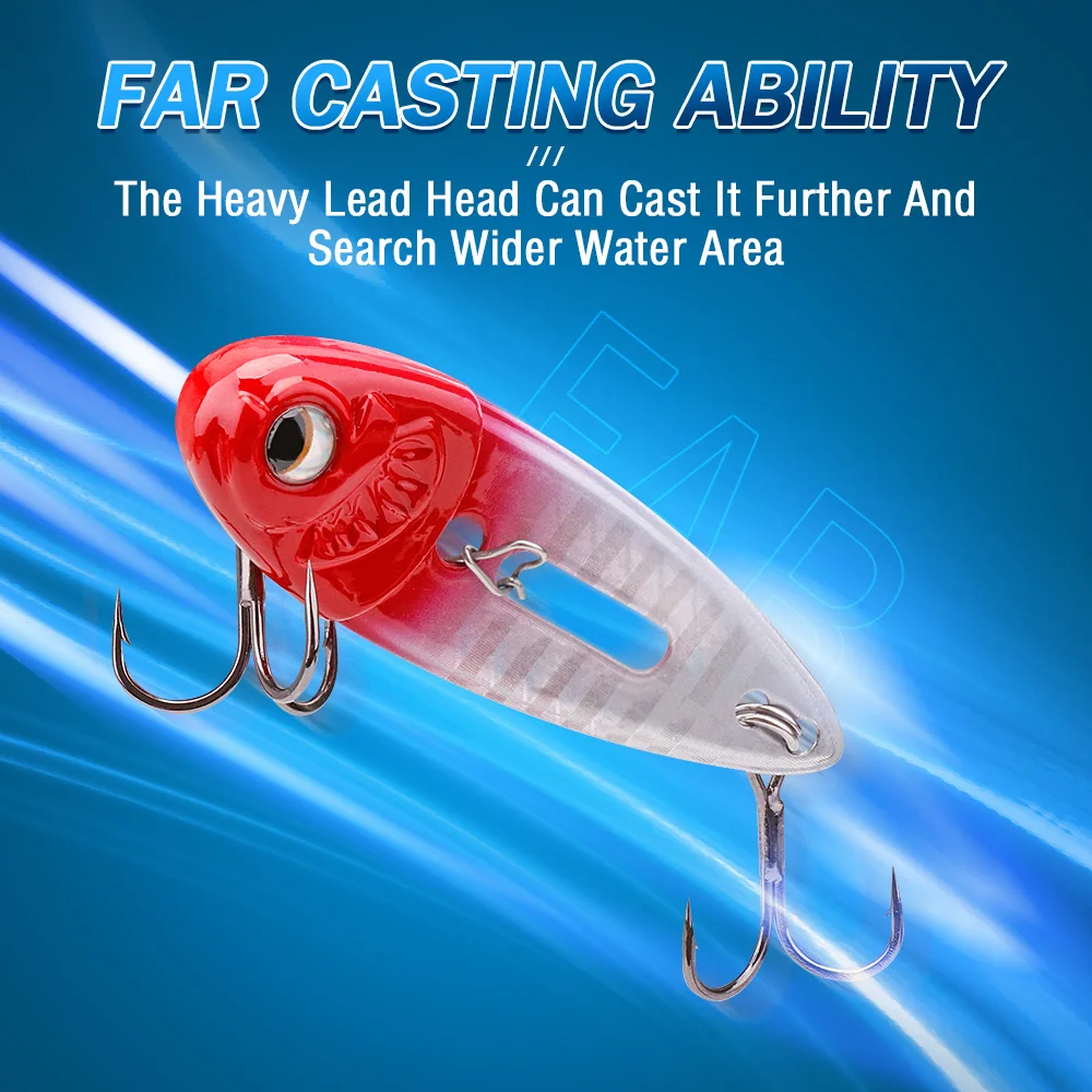 

GOBASS Crank Wobblers Fishing Lure For Fish Metal VIB Spoon Lure 10g 15g Jerkbait Sinking Vibes Bait Bass Rattlin Fishing Tackle