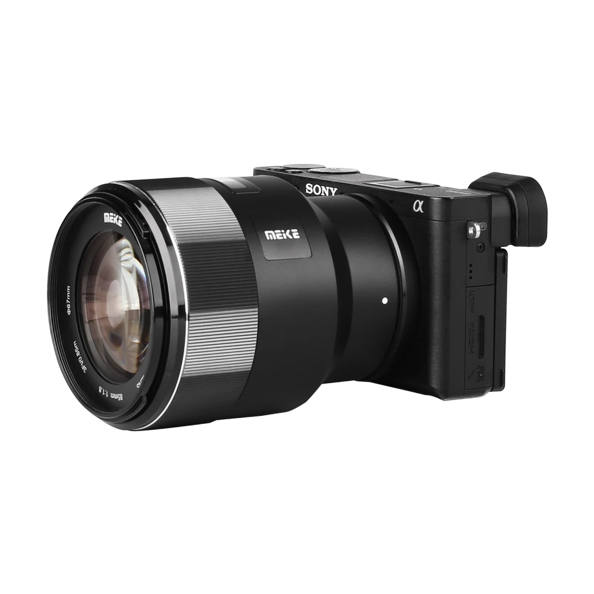 Meike 85 мм F1.8 Полнокадровый ручной фокус портретный объектив для Sony E-Mount A6000 A6300 A7 A7II
