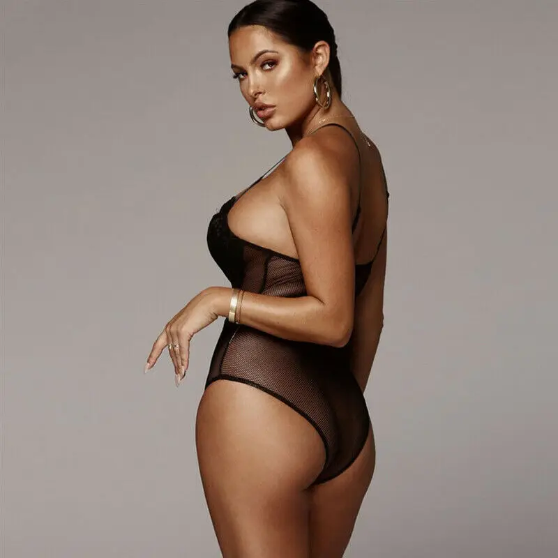 Лидер продаж 2019 женский короткий комбинезон боди эластичное трико одежда для сна