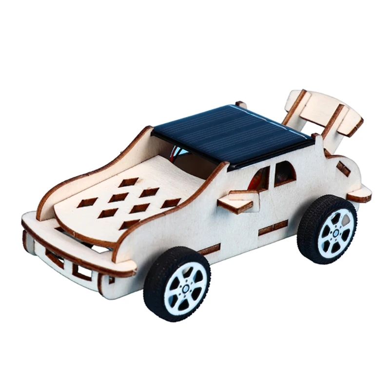 

Children Model Car Solar Vehicle Kids Toys Economy Wood Made Children Best Birthday Gift Toys