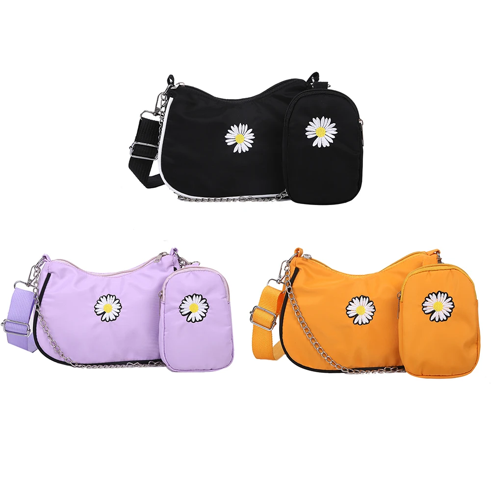 

ShoppeFashion Daisy Underarm Shoulder Bag Classic Texture Delicate Design Creative Multi-function Women Chain Messenger Handbag