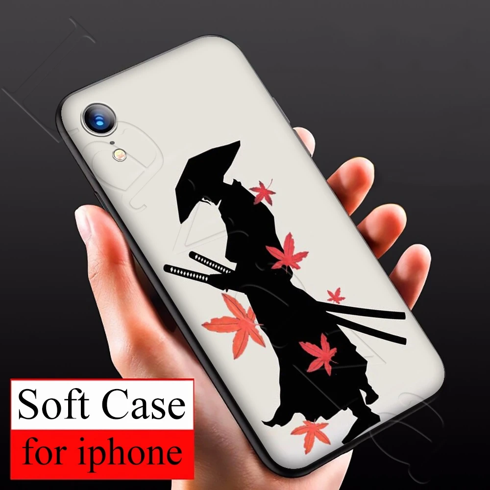 Lavaza Japanese Samurai art Soft TPU Case for iPhone 12 Mini 11 Pro XS Max XR X 8 7 6 6S Plus 5 5S SE | Мобильные телефоны и