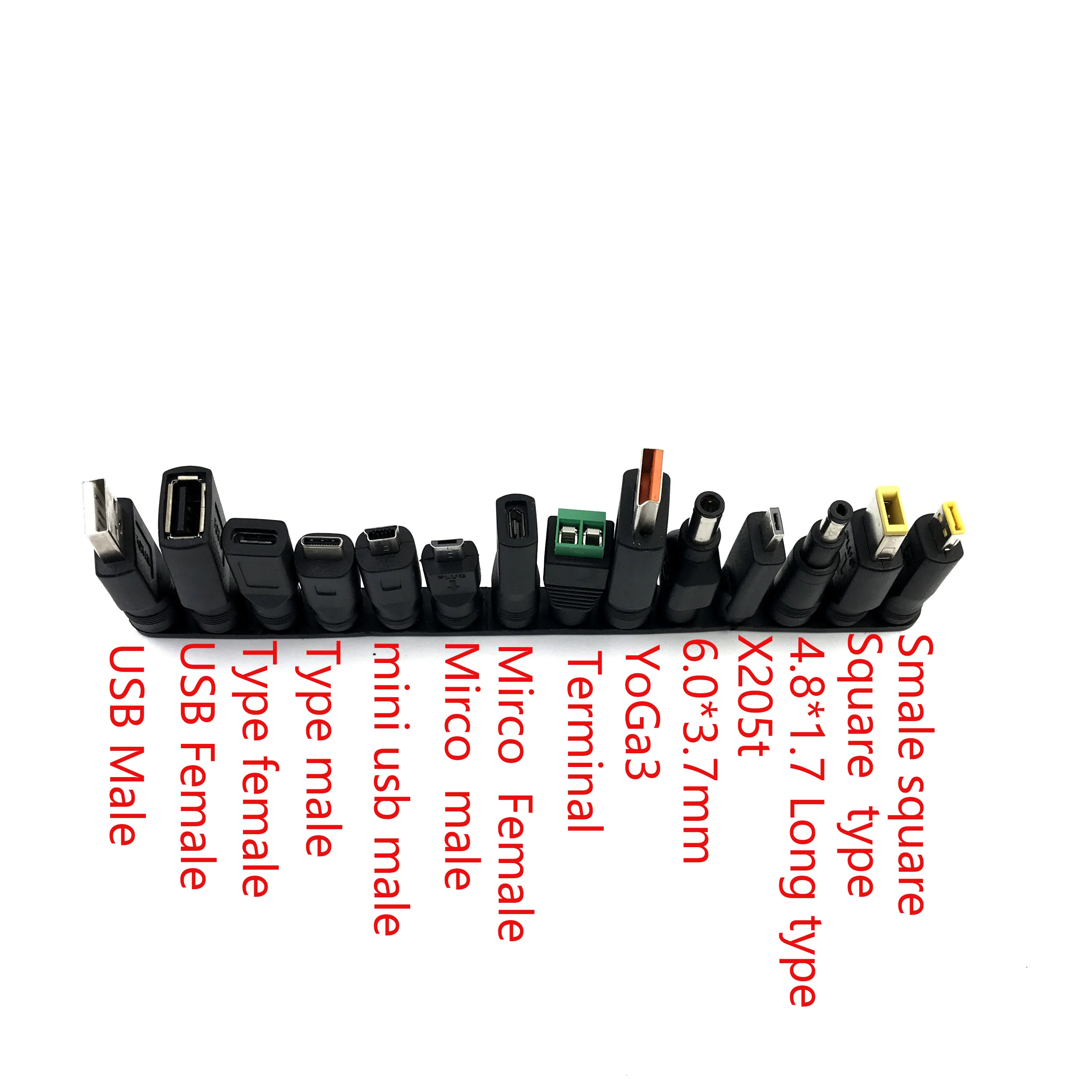 

DC 5,5*2,1 мм Женский в DC квадратный мини-usb Тип Micro Yoga3 Usb Мужской Женский терминальный преобразователь