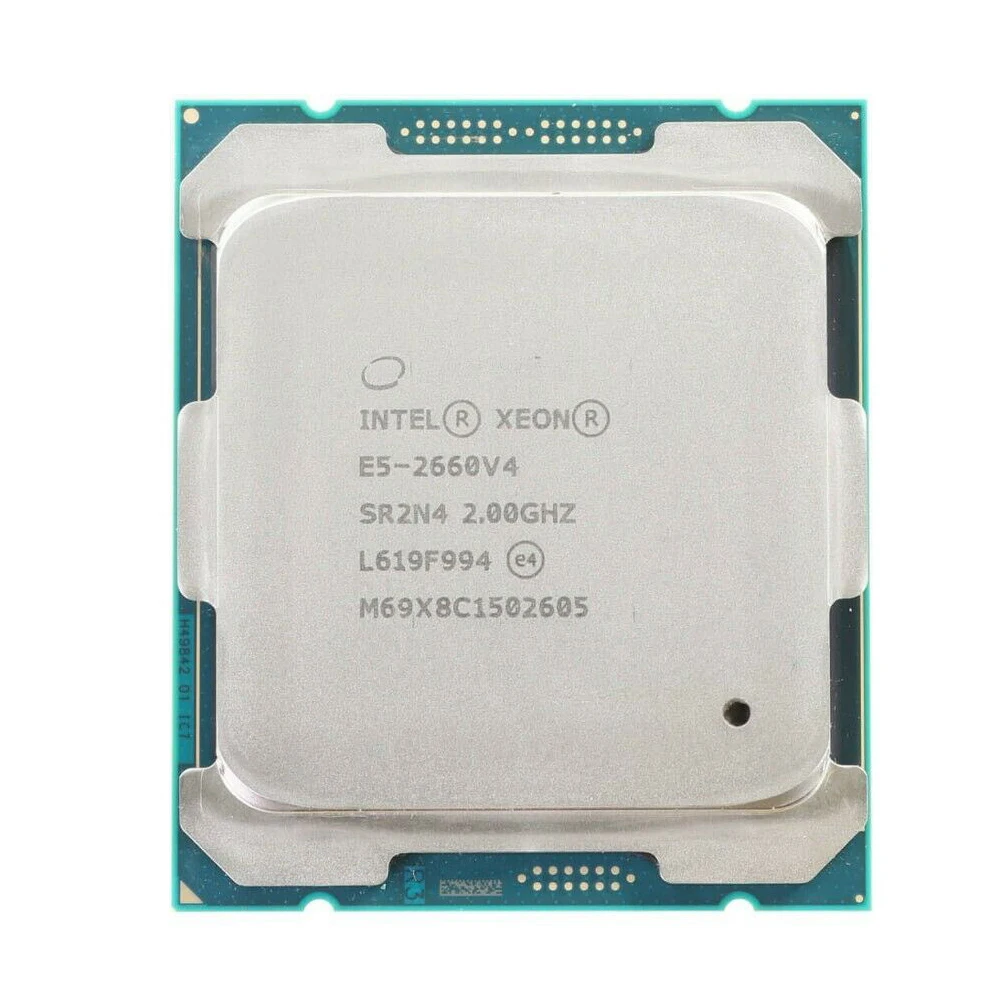 Intel Xeon E5 2660 V4 E5-2660V4 процессор SR2N4 2 0 ГГц четырнадцать нуклеев 35M LGA 2011-3 CPU | Компьютеры