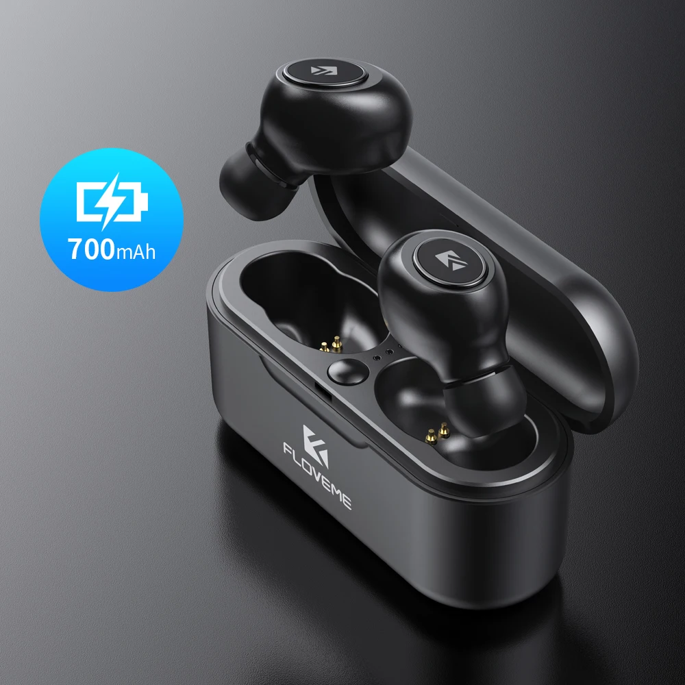 TWS-стереонаушники FLOVEME с поддержкой Bluetooth 5 0 и двойным микрофоном | Электроника