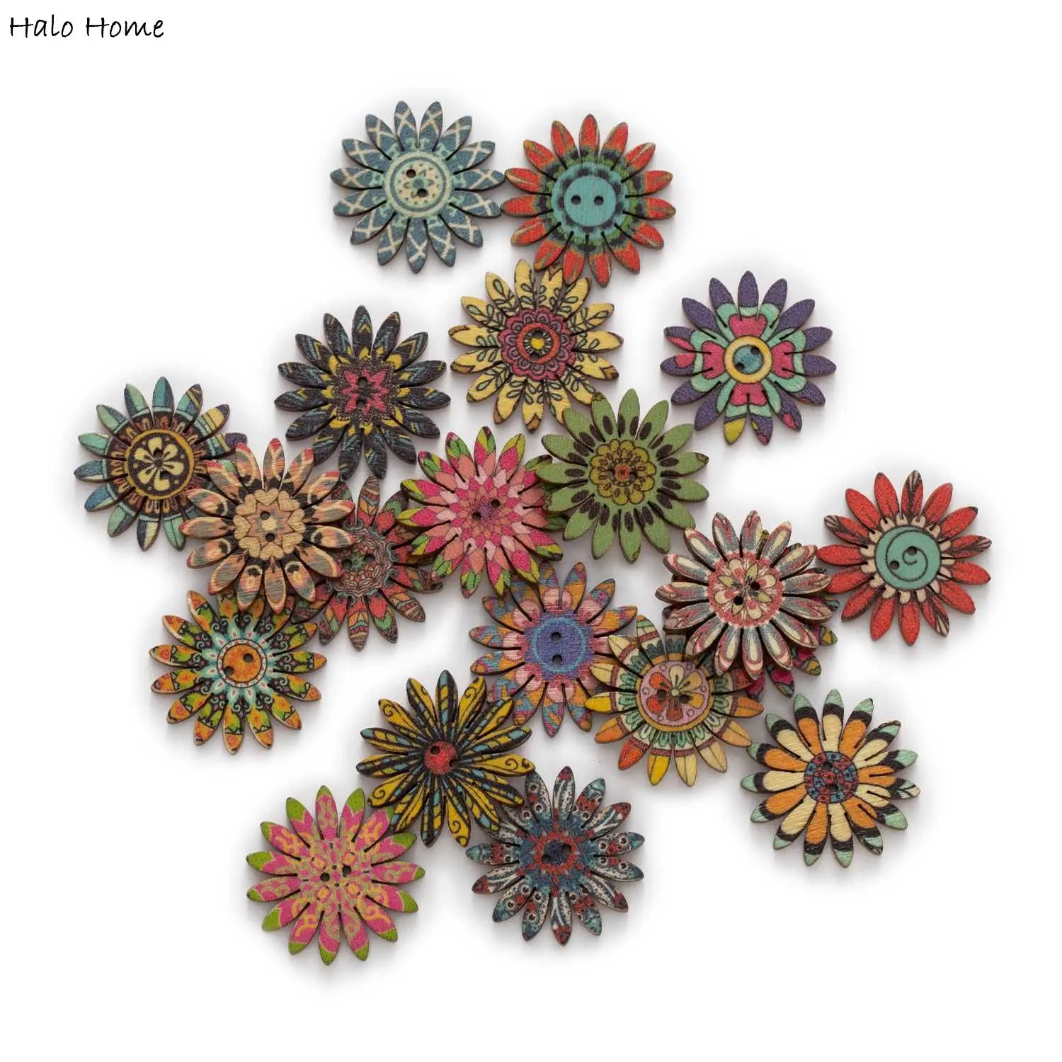 

Деревянные пуговицы в стиле ретро для рукоделия, шитья, скрапбукинга, одежды, рукоделия, аксессуары, подарочная открытка, 30 шт., 20-25 мм