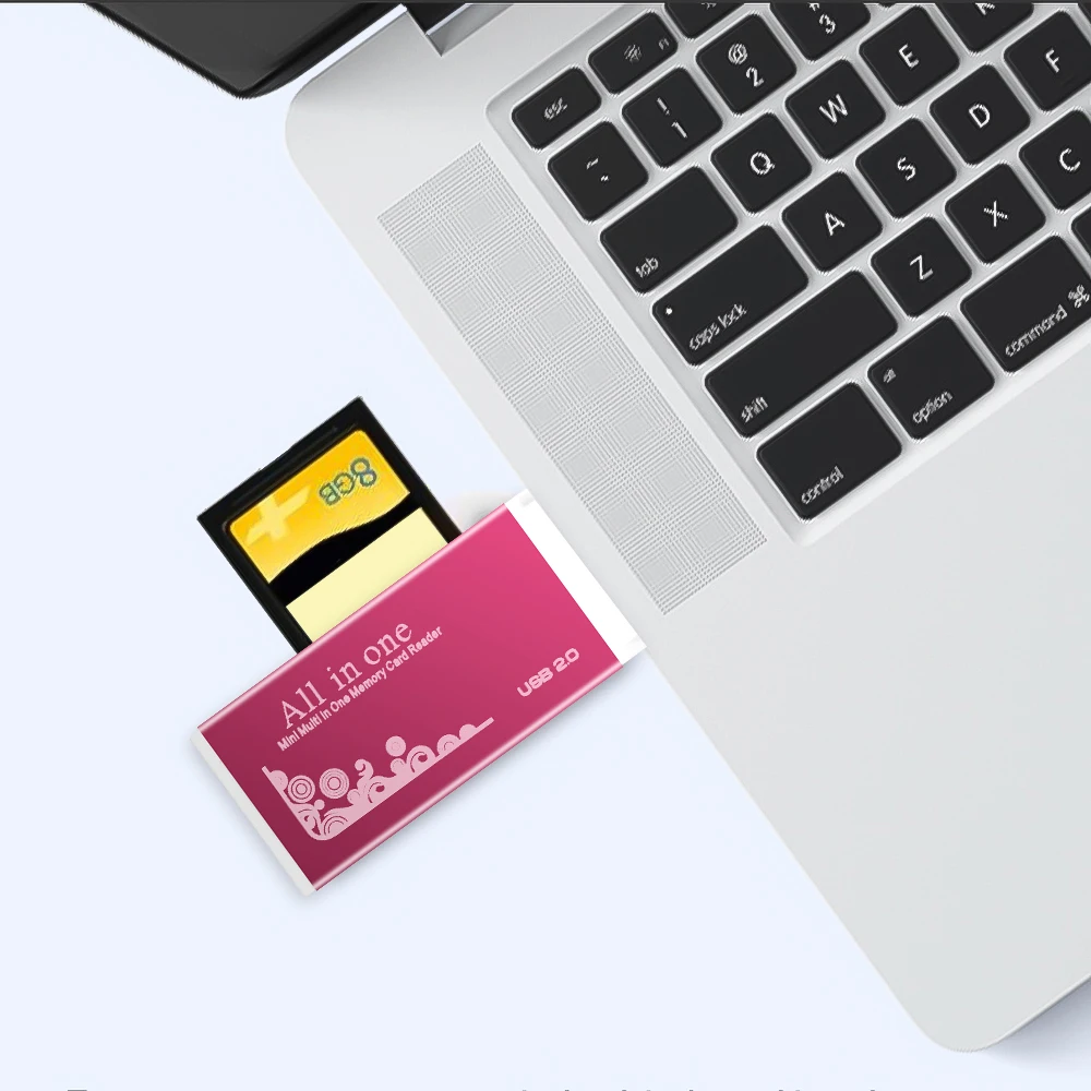 Кардридер Kebidu Smart все в одном устройство для чтения карт памяти SD/SDHC MMC/RS MMC TF/MicroSD