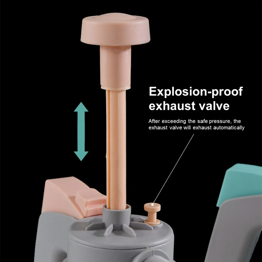 2L бутылка с распылителем для полива Munual Давление насос экономии усилий спрей