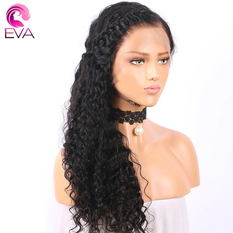 Эва волосы полный кружево человеческие парики предварительно сорванные с