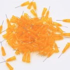 100 шт. 25 г прецизионные Пассивированные S.S. Дозировочный наконечник с концентратором PP Safetylok, иглы длиной 0,5 дюйма для дозатора клея Прямая поставка