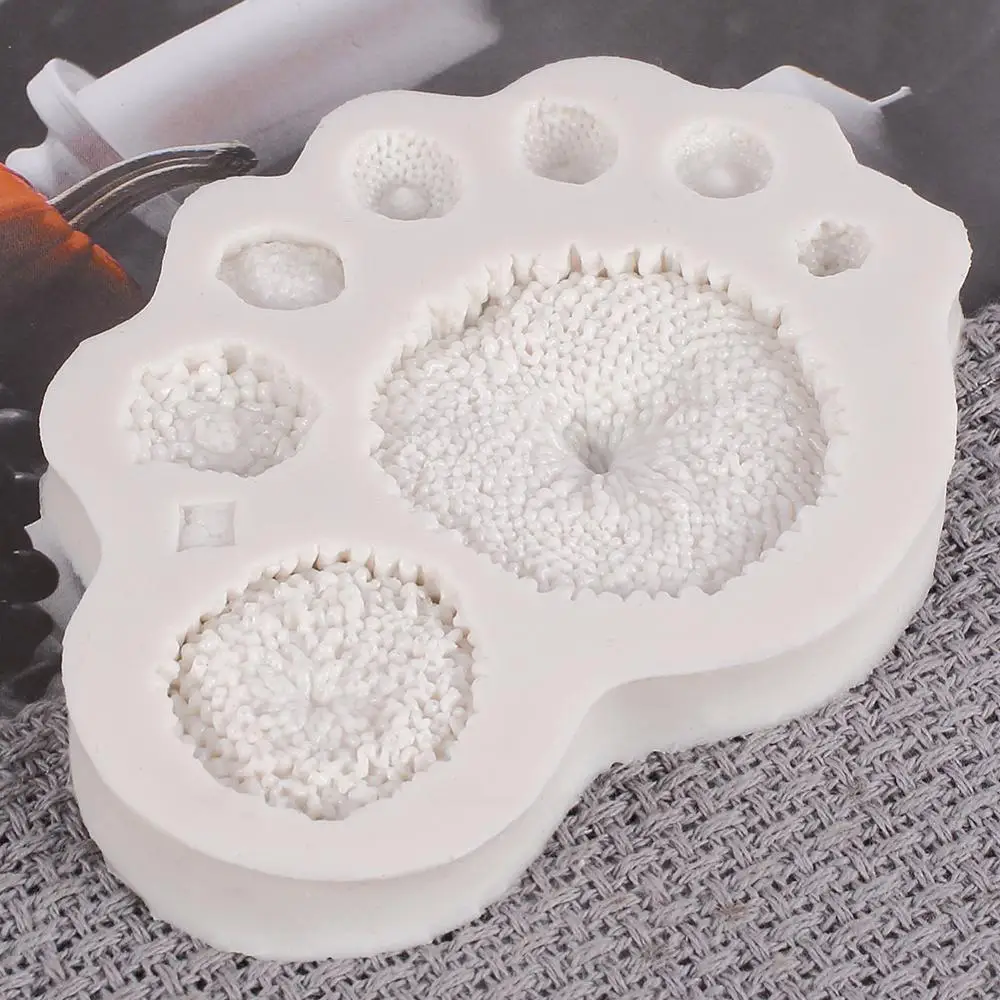 Силиконовая форма в виде цветочных бутонов инструменты для украшения тортов