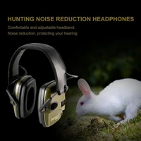 outdoor hunting anti noise headset tactical electronic shooting earmuffs ear protective headset hunting hearing protection
