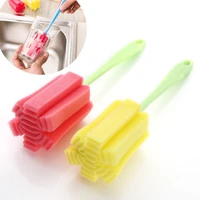 cup brush sponge brush kitchen cleaning tool household goods convenience wineglass bottle tea glass cup coffe mug handle brush