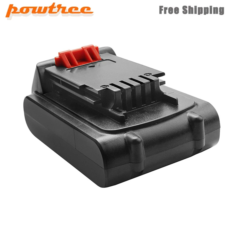 Аккумулятор Powtree 2000 мАч для Black & Decker LBXR20 20 вольт литиевый LB20 LCS1620 LDX220 батарейки