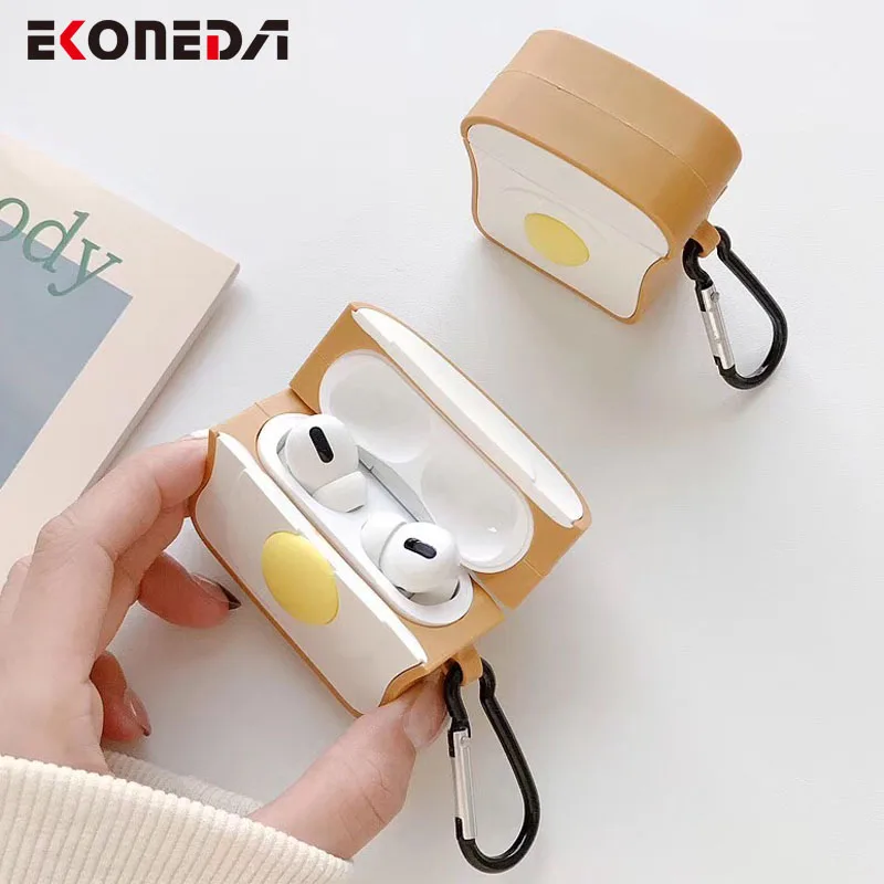 EKONEDA милый мультяшный чехол для Airpods 1/2 силиконовый мягкий защитный Pro 3 |