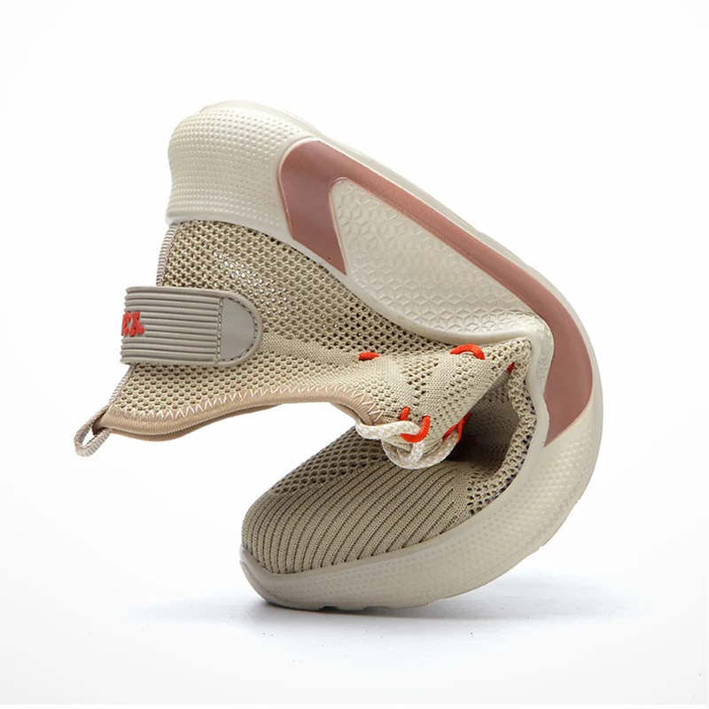 

Work Boot Safety Steel Toe Shoes Men Breathable Safety Shoes Anti-puncture Indestructible Shoes Men Boots Working Sneakers