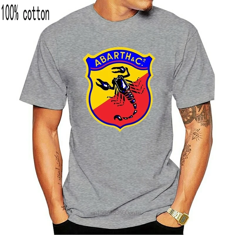 

Новая футболка Abarth С итальянским логотипом, все цвета, США, размер Em1, унисекс, свободная футболка