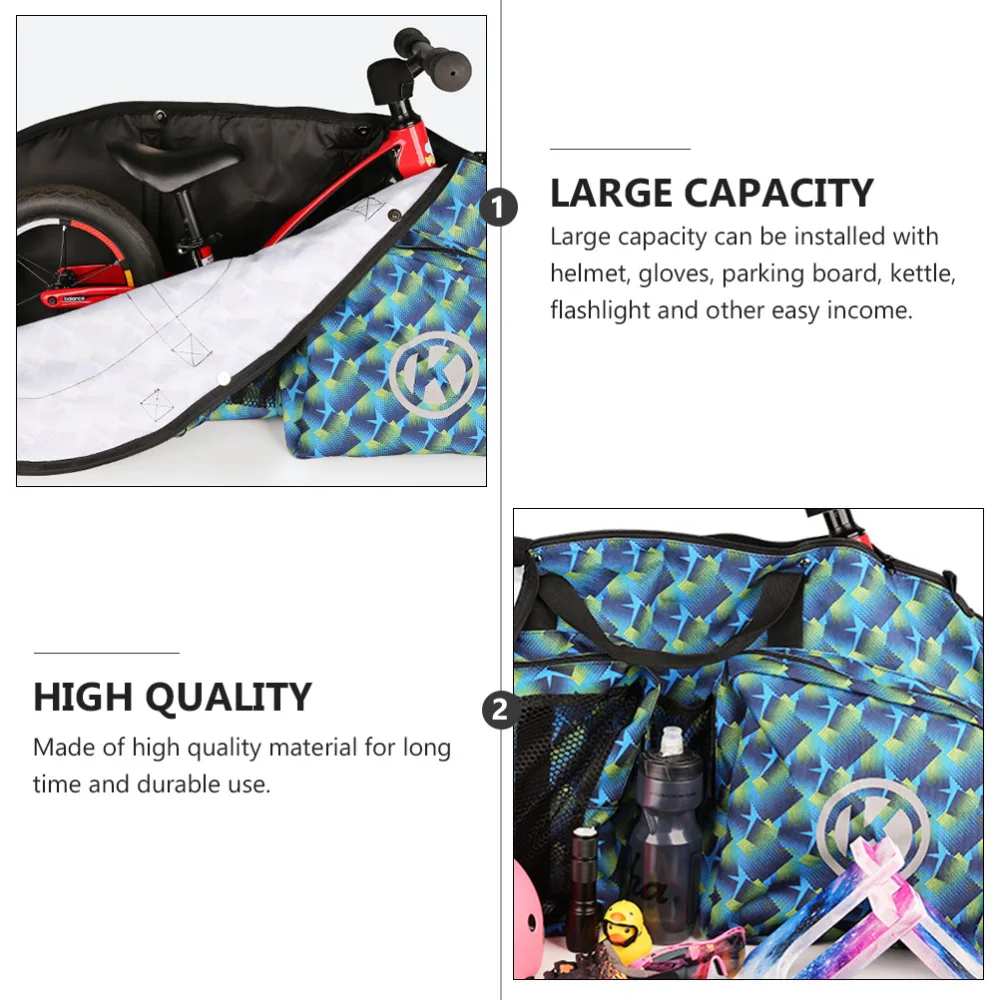 

1pc High Capacity Bag Balance Bike Bag Balance Car Bag Storage Bag Bike Bag