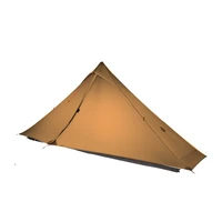 3f ul gear lanshan 1 pro tent outdoor 1 person ultralight camping tent 3 season professional 20d silnylon rodless