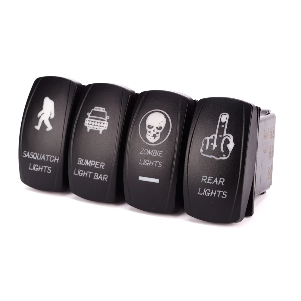 Аксессуары для модификации прицепа Wrangler Комбинированный Переключатель лазерной