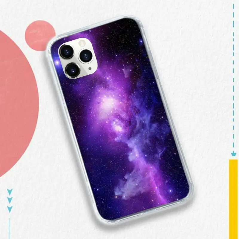 

Starry sky magical universe pattern Phone Case for iPhone 11 12 mini pro XS MAX 8 7 6 6S Plus X 5S SE 2020 XR luxury shell cover
