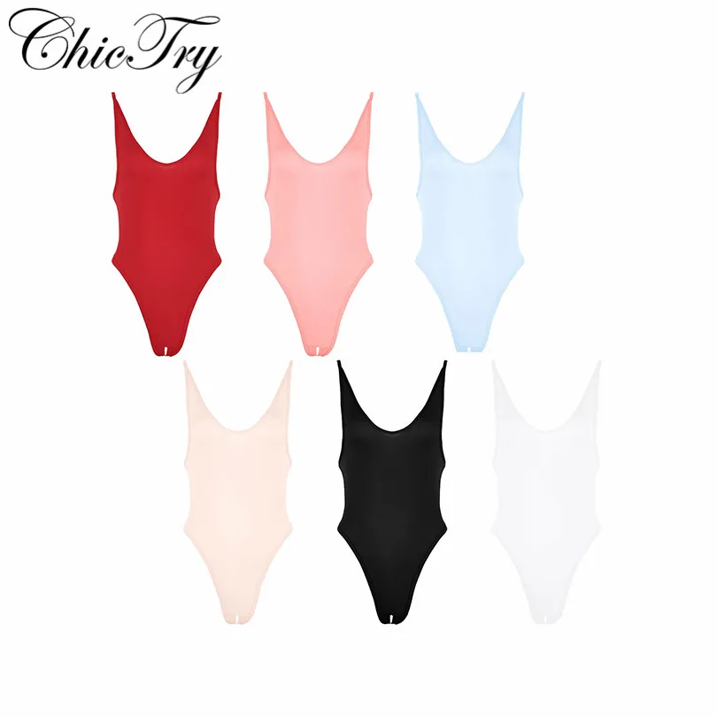 Женское сексуальное нижнее белье комбинезон с глубоким U образным вырезом и