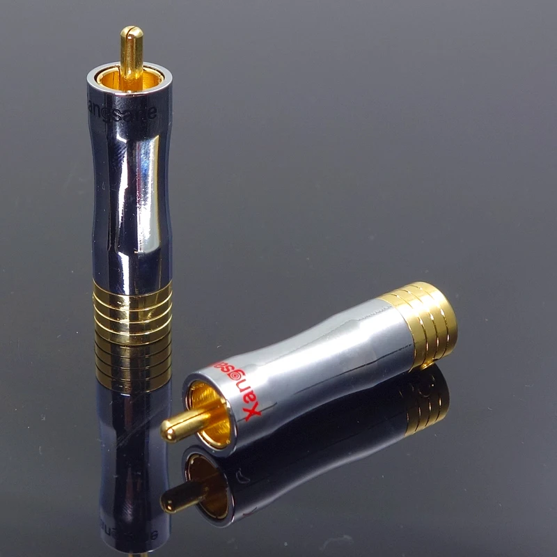 

4K gold pure copper RCA head