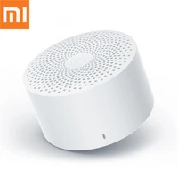 original xiaomi mini portable bluetooth speaker stereo white wireless speakers music player speaker hands free calls by riding