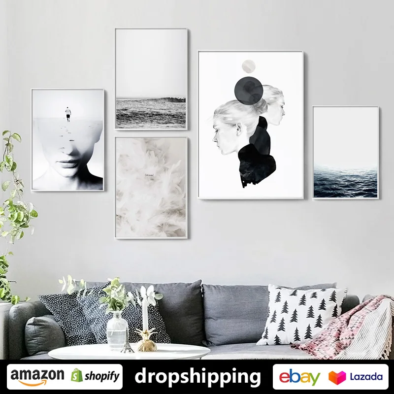 Художественная зона Nodric для девочек рисование природными чернилами океана