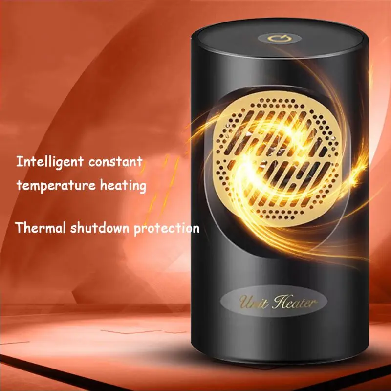 

Heating Fan Household Heater Air Conditioner Energy-saving Heating Machine Portable Desktop Office X3UA