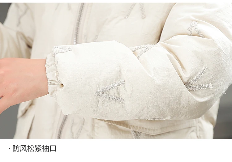 High Quality Winter Jacket Women Cotton Padded Outwear Female X-long Coat Hooded With Fur Loose Parka Korean Style