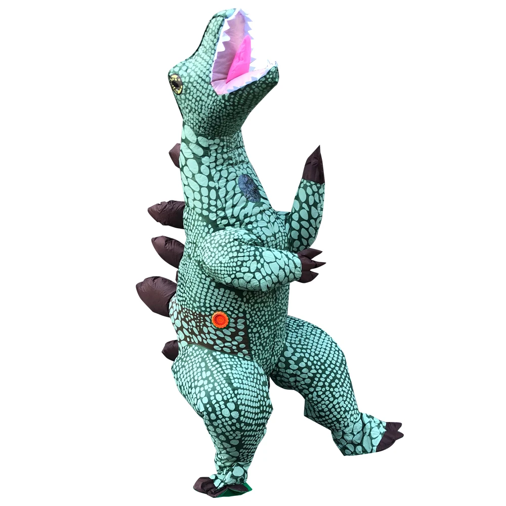 Inflatable Stegosaurus Costume Party Halloween Anime Mascot Cartoon Adults And Children | Тематическая одежда и униформа
