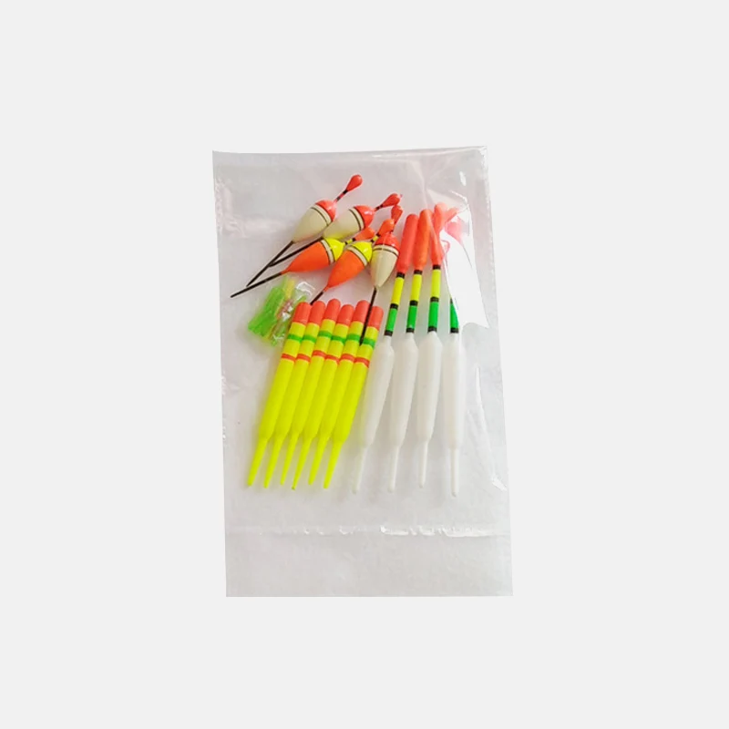 1 комплект (15 шт.) Вертикальный буй для ловли рыбы поплавки морской рыбалки разные